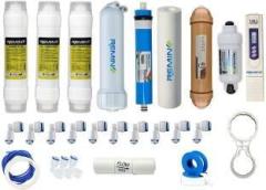 Remino RO Service kit with copper filter, 80 GPD RO membrane for All Type Of 12 Litres RO + UV + UF + Minerals + Copper Water Purifier
