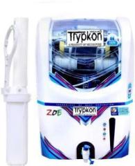 Trypkon ZOE MINERALS CARTAGE 12 Litres RO + UF + UV + UV_LED + TDS Control Water Purifier