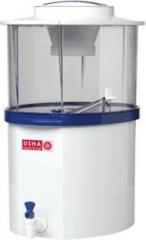 Usha Shriram Non Electrical and Storage 20 Litres Gravity Based Water Purifier White, Blue 20 Gravity Based Water Purifier
