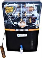 Water Solution alfa half black COPPER RO+UV+TDS 12 Litres 12 L RO + UV + UF + TDS Water Purifier