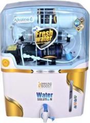 Water Solution Gold Alkaline RO+UV+TDS+MINERAL 15 Litres RO + UV + UF + TDS Water Purifier